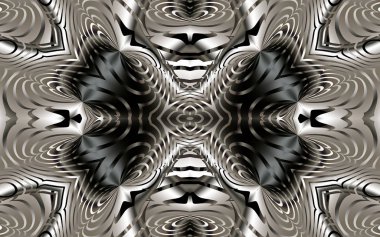 Soyut desenli renkli çizimler, soyut geometri 