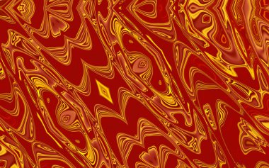 Soyut desenli renkli çizimler, soyut geometri 