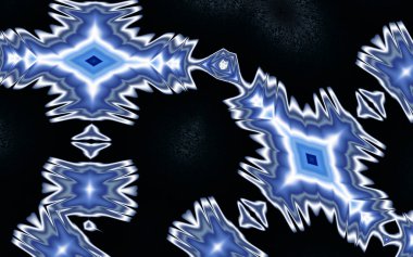 Soyut desenli renkli çizimler, soyut geometri 