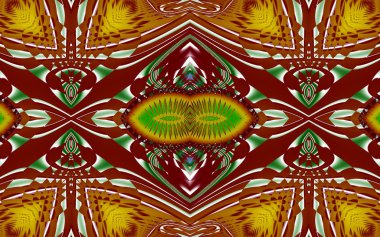 Soyut desenli renkli çizimler, soyut geometri 