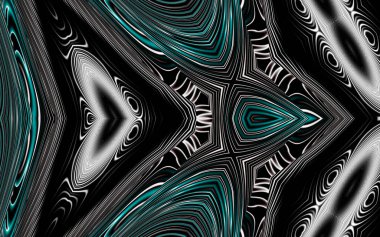 Soyut desenli renkli çizimler, soyut geometri 