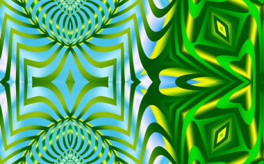 Soyut desenli renkli çizimler, soyut geometri 