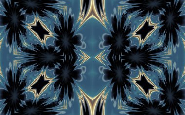 Soyut desenli renkli çizimler, soyut geometri 