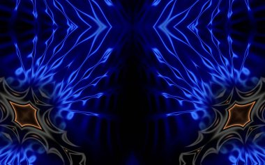 Soyut desenli renkli çizimler, soyut geometri 