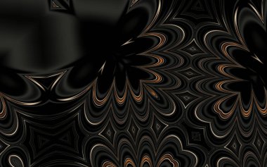 Soyut desenli illüstrasyon, soyut geometri 