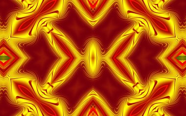 Soyut desenli renkli çizimler, soyut geometri 