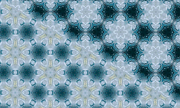 Illust Con Ornamento Inconsútil Patrones Geométricos Asimétricos Arabescos — Foto de Stock