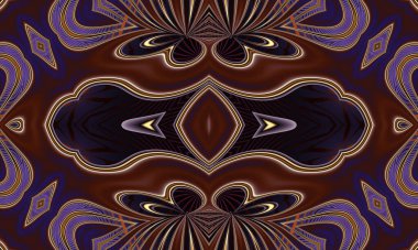 Soyut desenli renkli çizimler, soyut geometri 