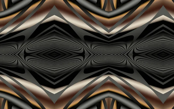 Ilustração Colorida Com Padrão Abstrato Geometria Abstrata — Fotografia de Stock