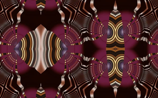 Bunte Illustration Mit Abstrakten Mustern Abstrakte Geometrie — Stockfoto