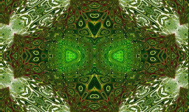 Soyut desenli renkli çizimler, soyut geometri 