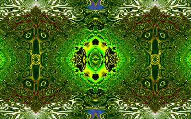 Soyut desenli renkli çizimler, soyut geometri 