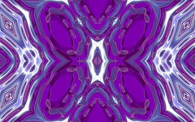 Soyut desenli renkli illüstrasyon, soyut geometri rahatlaması 