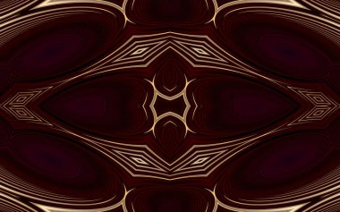 Soyut desenli renkli çizimler, soyut geometri 