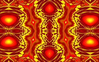 Soyut desenli renkli çizimler, soyut geometri 