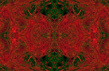 Soyut desenli renkli çizimler, soyut geometri 