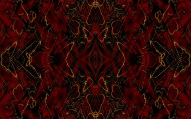 Soyut desenli renkli çizimler, soyut geometri 