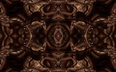 Soyut desenli renkli çizimler, soyut geometri 