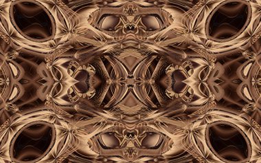 Soyut desenli renkli çizimler, soyut geometri 