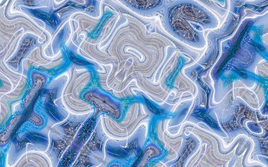 Soyut desenli renkli çizimler, soyut geometri 