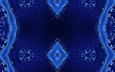 Soyut desenli renkli çizimler, soyut geometri 