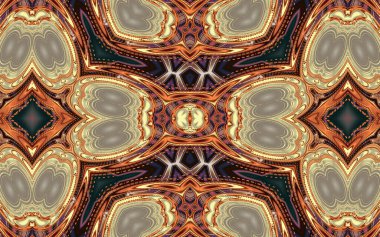 Soyut desenli renkli çizimler, soyut geometri 