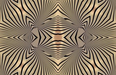 Soyut desenli renkli illüstrasyon, soyut geometri rahatlaması 