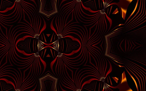 Ilustración Colorida Con Patrón Abstracto Geometría Abstracta — Foto de Stock