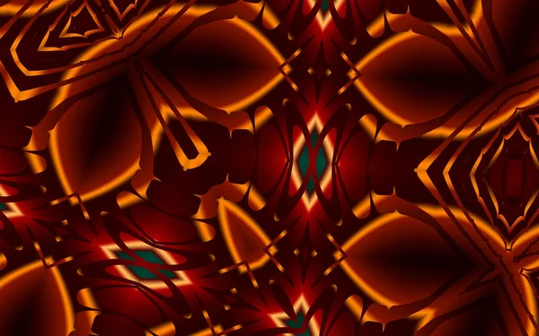 Kleurrijke Illustratie Met Abstract Patroon Abstracte Geometrie — Stockfoto