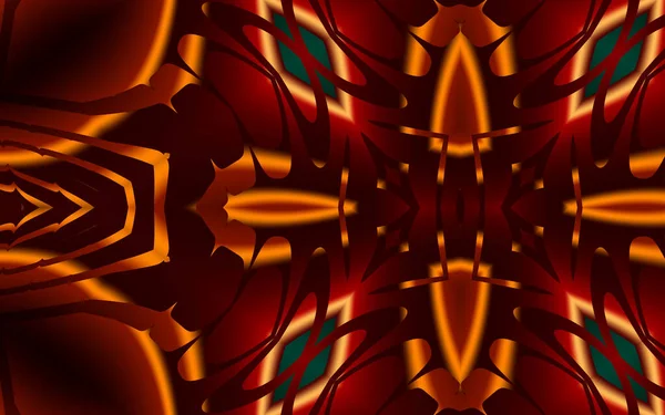 Kleurrijke Illustratie Met Abstract Patroon Abstracte Geometrie — Stockfoto