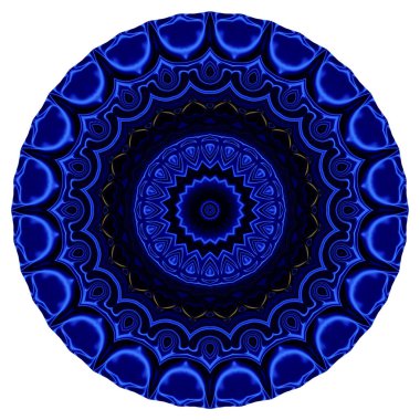 Kaleydoskop, mandala, desen, süs, arabesk gibi renkli çizimler.