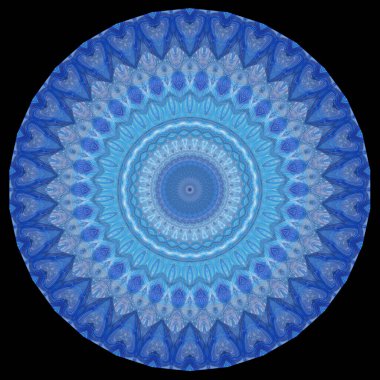 Kaleydoskop, mandala, desen, süs, arabesk gibi renkli çizimler.