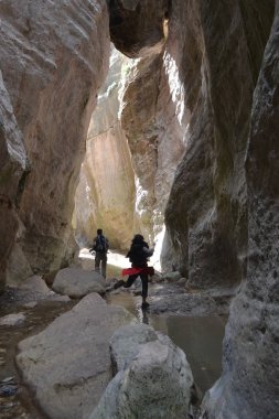 Kıbrıs 'ın güneybatısında Avakas vadisi