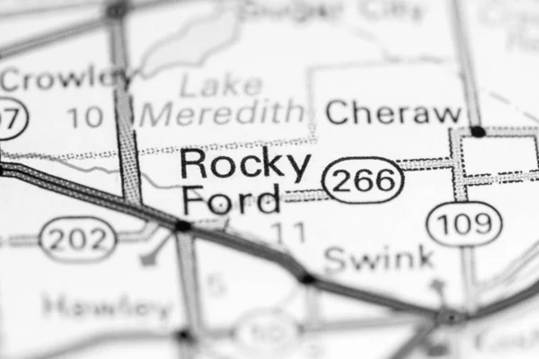 Rocky Ford. Colorado. EEUU en un mapa —  Fotos de Stock