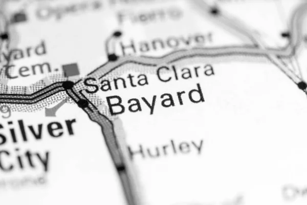 Bayard. Nuevo México. EEUU en un mapa — Foto de Stock