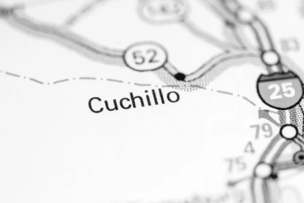 キュチロメキシコだ地図上の宇佐 — ストック写真