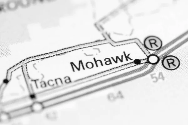 Mohawk. Arizona. USA on a map — ストック写真