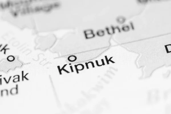Kipnuk. EEUU en un mapa — Foto de Stock