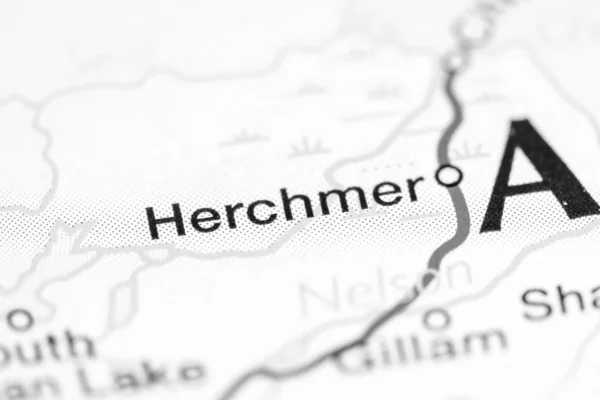 Herchmer. Canada on a map — 스톡 사진