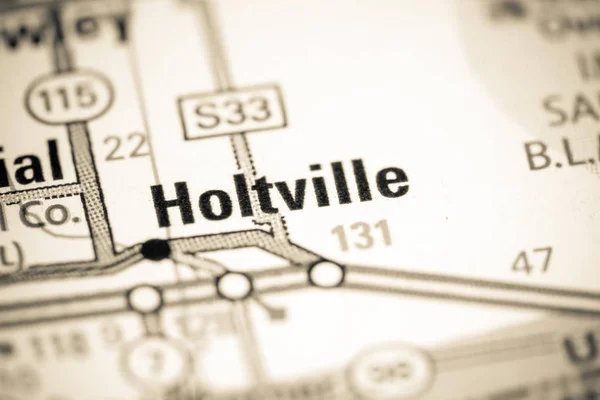 Holtville. California. USA on a map — Zdjęcie stockowe