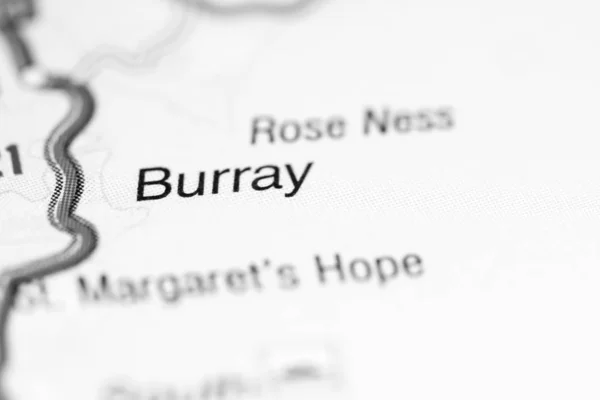 Burray. United Kingdom on a map — 스톡 사진