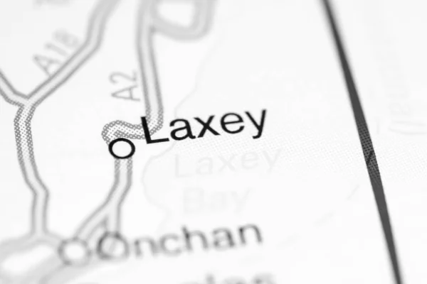 Laxey. United Kingdom on a map — 스톡 사진