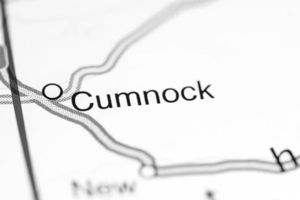 Cumnock. Regno Unito su una mappa — Foto Stock