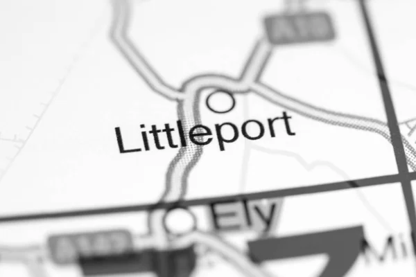 Littleport. Reino Unido sobre um mapa — Fotografia de Stock