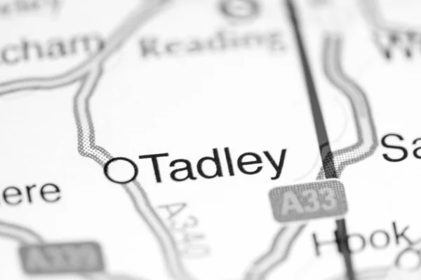 Tadley. Reino Unido sobre um mapa — Fotografia de Stock