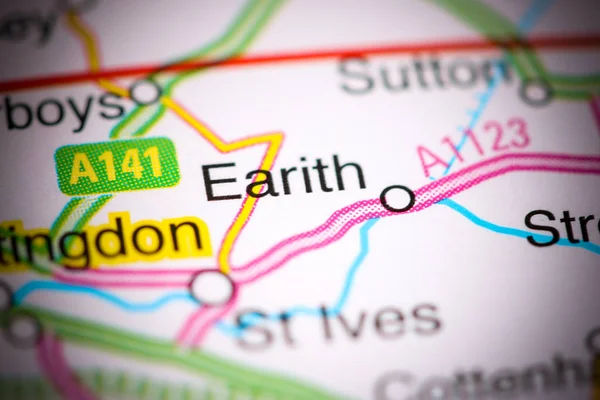 Earith. Reino Unido en un mapa —  Fotos de Stock