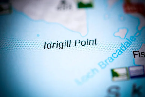 Idrigill Point. Reino Unido en un mapa — Foto de Stock
