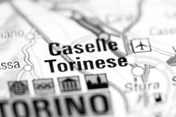 Κασέλ Τορινέζε. Η Ιταλία στο χάρτη — Φωτογραφία Αρχείου