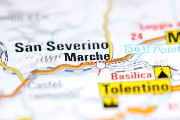 Μάρς. Η Ιταλία στο χάρτη — Φωτογραφία Αρχείου