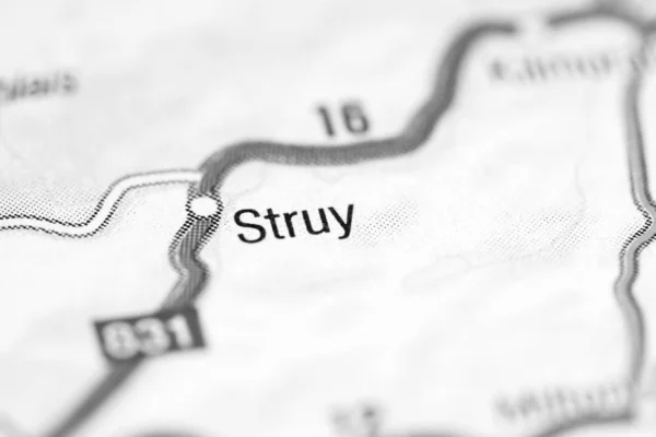 Struy. United Kingdom on a map — 스톡 사진